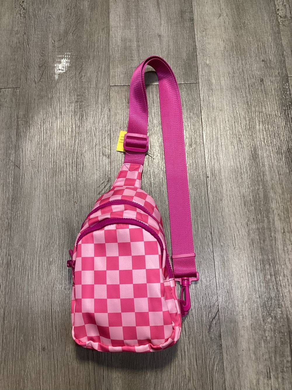 Pink Checkered Sling